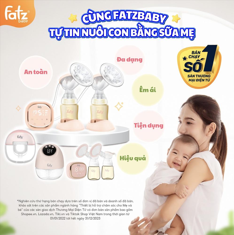 Fatzbaby: Máy hút sữa bán chạy số 1 sàn TMĐT, giúp mẹ bỉm vững ‘thần thái’-1