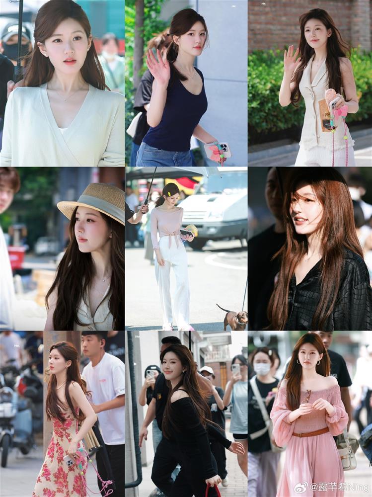 Vòng eo chỉ nhỏ bằng tai nghe của Triệu Lộ Tư-7