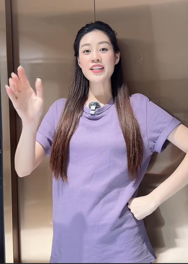 Hoa hậu Khánh Vân lộ bụng lùm lùm-4