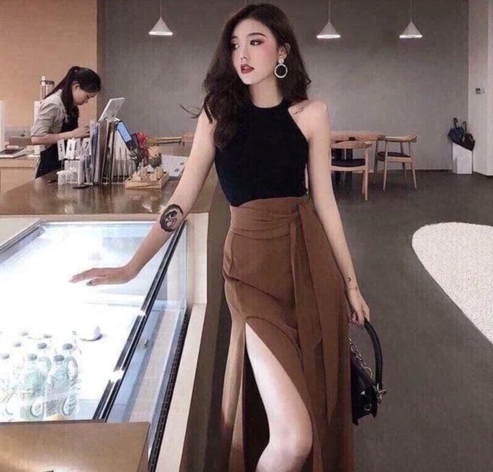 Cách chinh phục váy xẻ tà để có vẻ ngoài quyến rũ-7