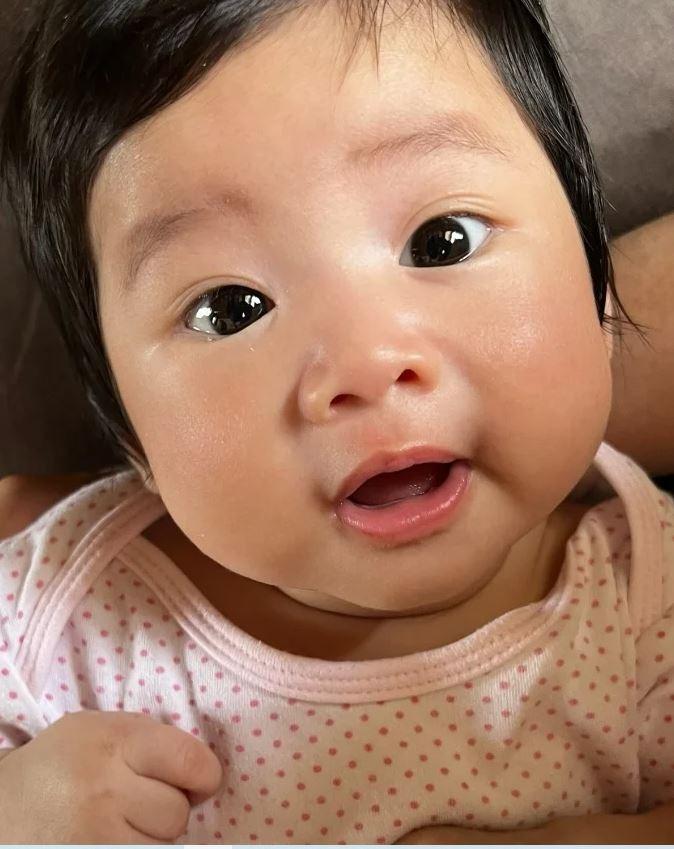 Á hậu Hoàng My chia sẻ điều kỳ diệu về sức khoẻ nhờ mang thai sau khi mắc bạo bệnh-5