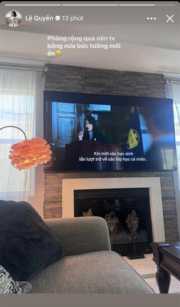 Lệ Quyên flex biệt thự triệu đô ở Mỹ: Tivi bằng nửa cái tường-2