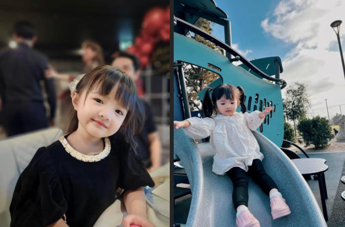 Thế lực nhí nhà Đông Nhi - Ông Cao Thắng nay đã 4 tuổi, tóc dài thướt tha như nàng thơ, được mẹ đầu tư uốn xoăn tít-3