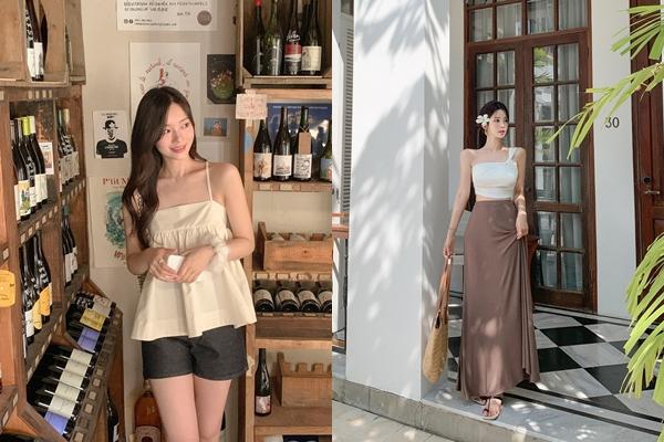 Phối đồ đẹp với quần ống rộng màu đen-9