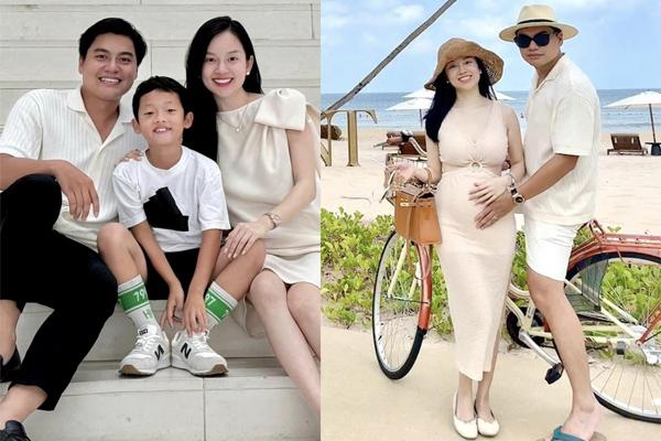 Từng làm mẹ đơn thân nhiều năm, Ly Kute khoe ảnh hạnh phúc của quý tử và chồng công an-6