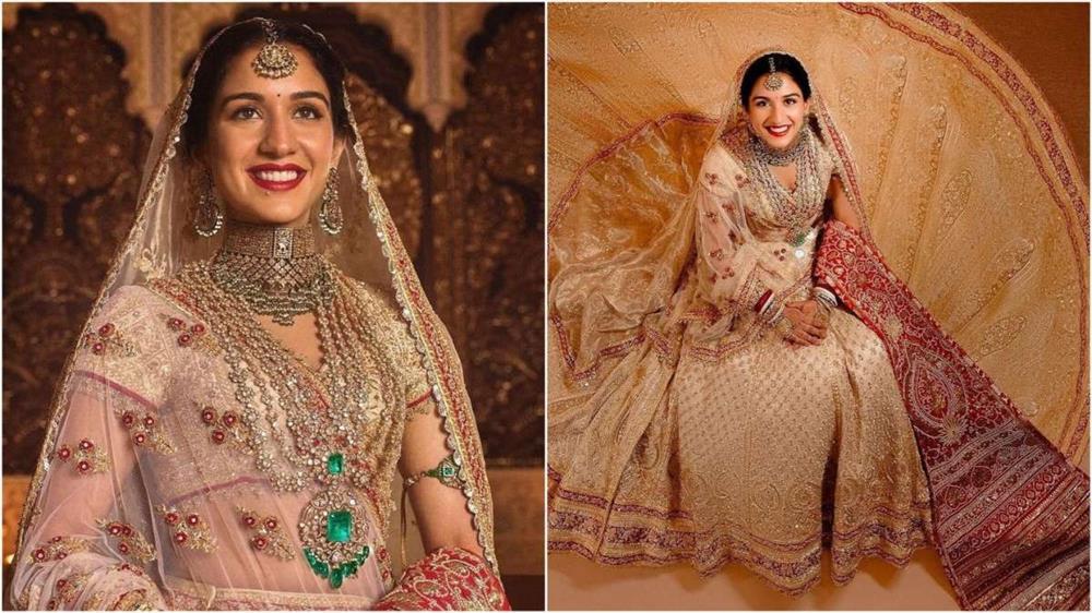 Đám cưới con trai nhà giàu nhất châu Á: Choáng ngợp trang phục đính vàng, đá quý-4