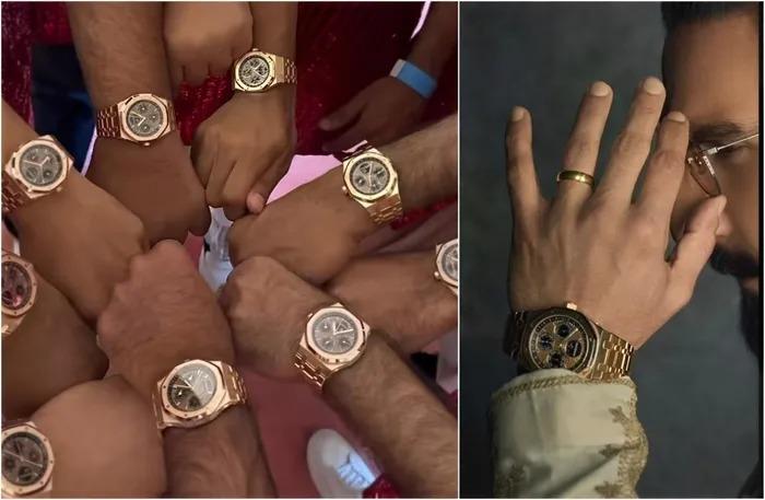 Đám cưới con trai đại gia: Phù rể được tặng đồng hồ vàng 6 tỷ đồng-2