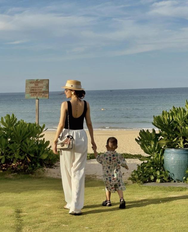 Cuộc sống của nàng dâu hào môn Phanh Lee thay đổi bất ngờ, từng không dám mặc bikini nay tự tin hở khoe dáng-2