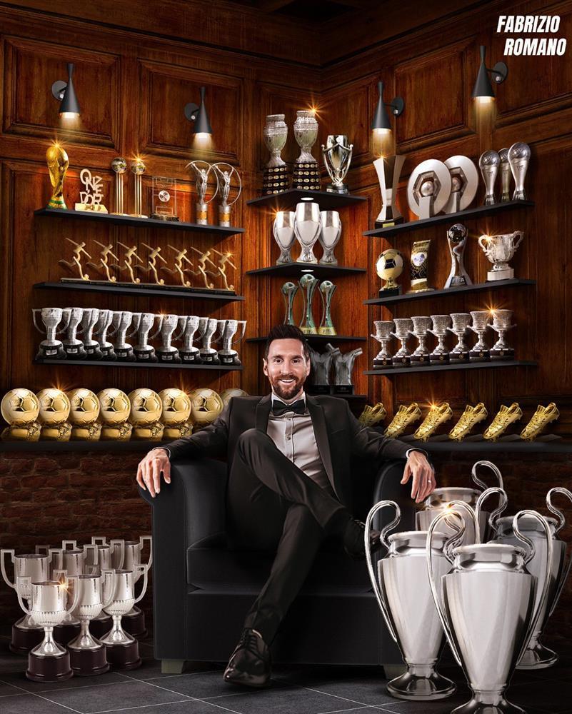 Messi khóa môi vợ xinh mừng vô địch Copa America-9