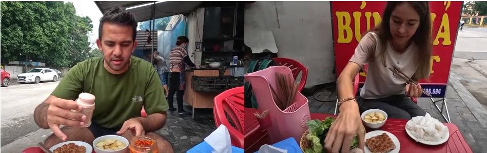 Khách Tây mê món bún đặc biệt ở Ninh Bình, gọi thêm để ăn ‘cho bõ thèm’-2