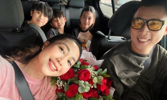 Ốc Thanh Vân - Mạc Anh Thư cùng đưa con đi du học: Người được chồng ở bên chăm sóc, người lúc nào cũng một mình lo toan-3