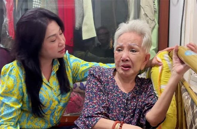 Nghệ sĩ Hồng Nga sức khỏe sa sút, lẫn nặng không nhận ra NSƯT Thoại Mỹ-1