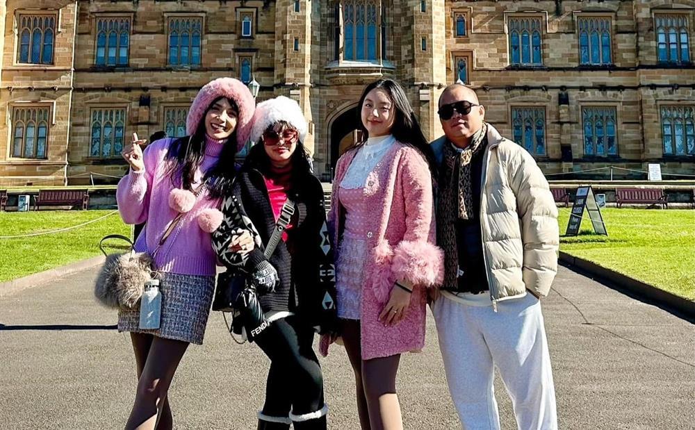 Thúy Hạnh chuẩn bị cho con du học Úc: Dẫn cả nhà sang thăm trường-1