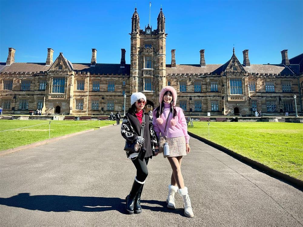 Thúy Hạnh chuẩn bị cho con du học Úc: Dẫn cả nhà sang thăm trường-3