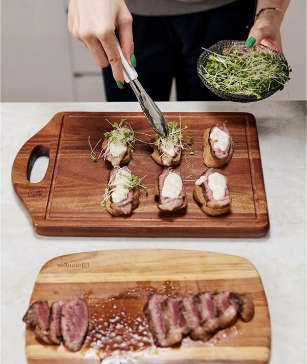 Kỳ Duyên trổ tài làm đồ ăn giảm cân đẹp mắt, khiến cộng đồng mạng ngả mũ thán phục-2