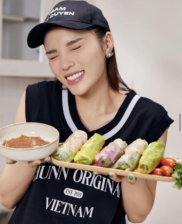 Kỳ Duyên trổ tài làm đồ ăn giảm cân đẹp mắt, khiến cộng đồng mạng ngả mũ thán phục-5