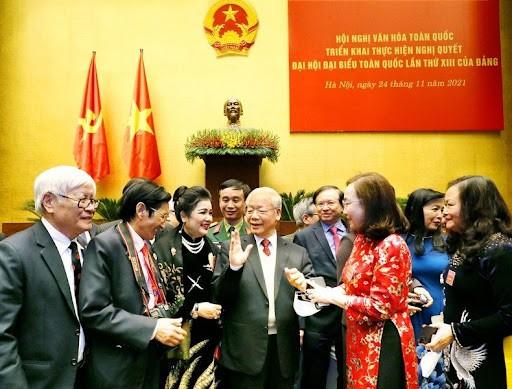 Nhìn lại chỉ đạo sâu sắc của Tổng Bí thư Nguyễn Phú Trọng tại Hội nghị Văn hóa toàn quốc-2