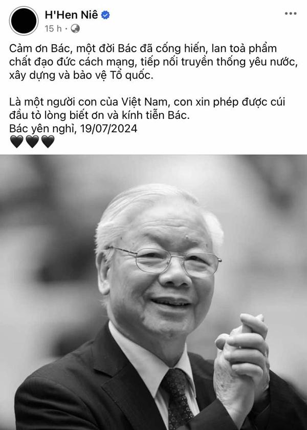 Nghệ sĩ Việt bày tỏ lòng tiếc thương Tổng Bí thư Nguyễn Phú Trọng-2