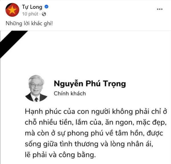Nghệ sĩ Việt bày tỏ lòng tiếc thương Tổng Bí thư Nguyễn Phú Trọng-7