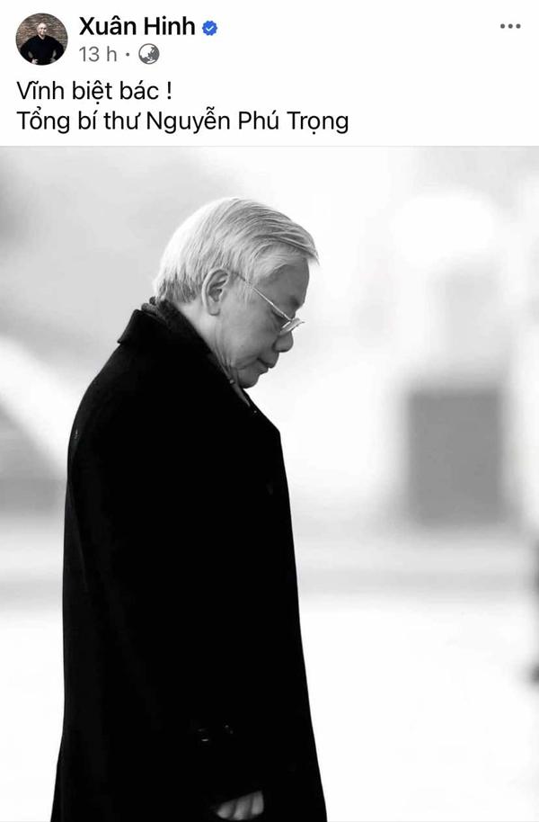Nghệ sĩ Việt bày tỏ lòng tiếc thương Tổng Bí thư Nguyễn Phú Trọng-8