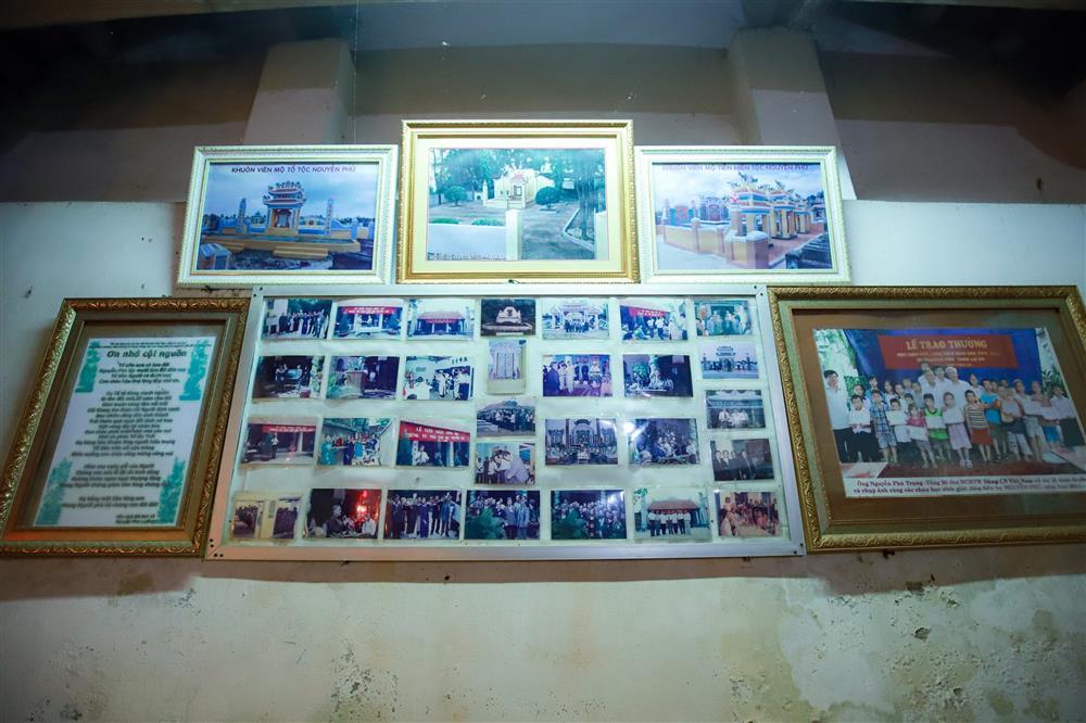 Cận cảnh nếp đơn sơ nhà thờ dòng họ Nguyễn Phú