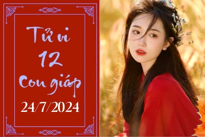 Tử vi 12 con giáp hôm nay ngày 24/7/2024: Mão may mắn, Thìn thuận lợi-1