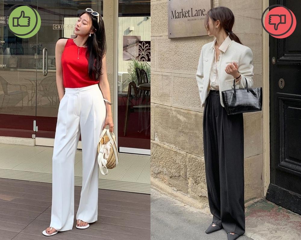 4 kiểu quần âu dìm chiều cao, khiến bạn trông thấp bé hơn-1