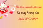 Tử vi hôm nay thứ 5 ngày 25/7/2024 của 12 cung hoàng đạo: Bạch Dương đừng cay nghiệt, Sư Tử đừng gục ngã