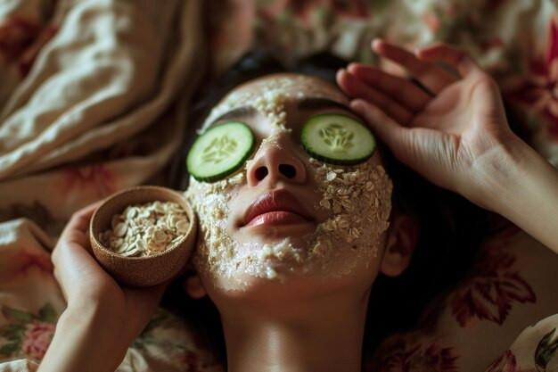 5 công thức làm mặt nạ dưa chuột dưỡng trắng da-2