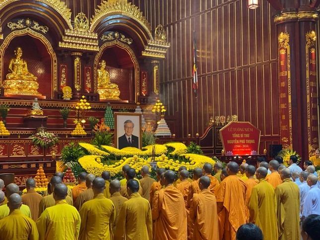 Giáo hội Phật giáo hướng dẫn tổ chức Lễ tưởng niệm Tổng Bí thư Nguyễn Phú Trọng-2
