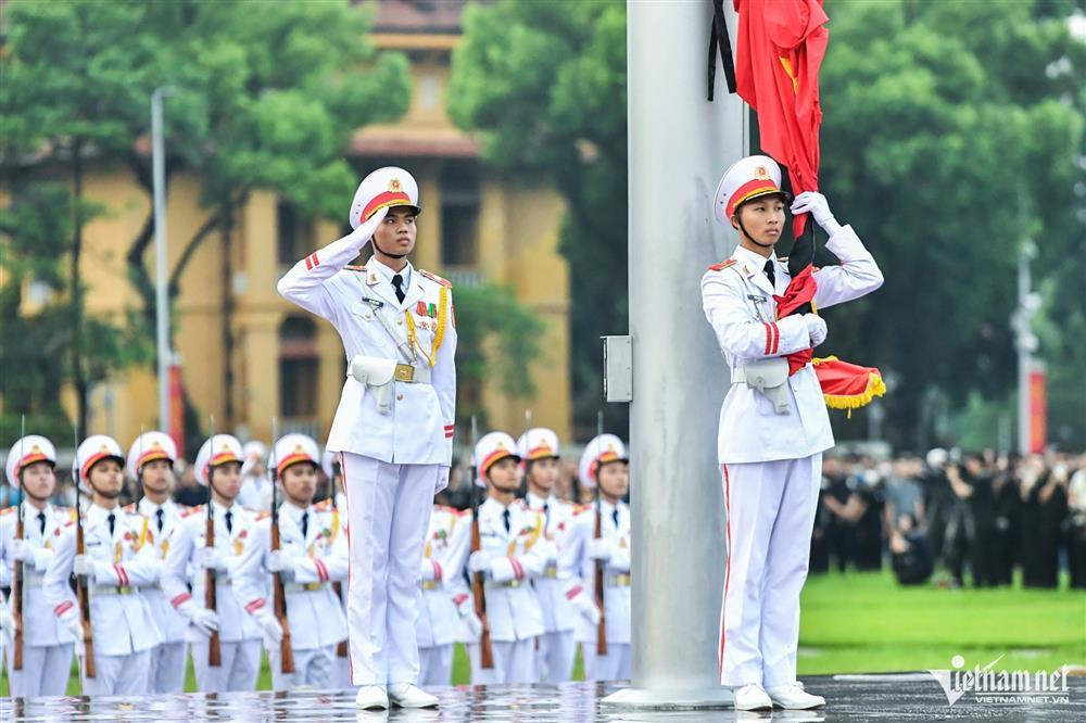 Lễ thượng cờ rủ Quốc tang Tổng Bí thư Nguyễn Phú Trọng-4