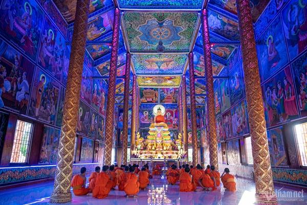 Kiến trúc độc đáo của ngôi chùa Khmer 137 năm tuổi ở Bạc Liêu-4