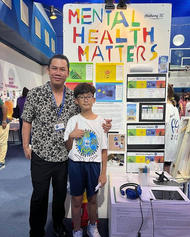 Hội quý tử Vbiz trổ mã: Con trai Công Lý khác lạ, Subeo - Kỳ Anh chiều cao vượt trội-10