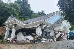 Chuyên gia cảnh báo nguyên nhân nhà 'trượt', sập biệt thự ở Hà Nội sau mưa lớn