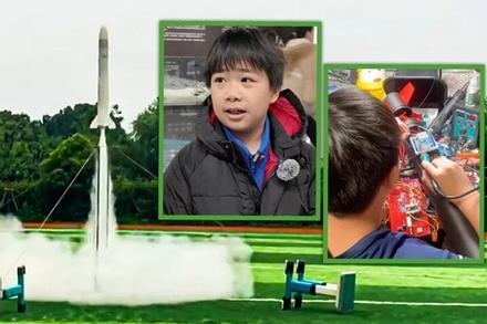 Thần đồng 11 tuổi thành thạo vật lý, hóa học, viết mã chế tạo tên lửa