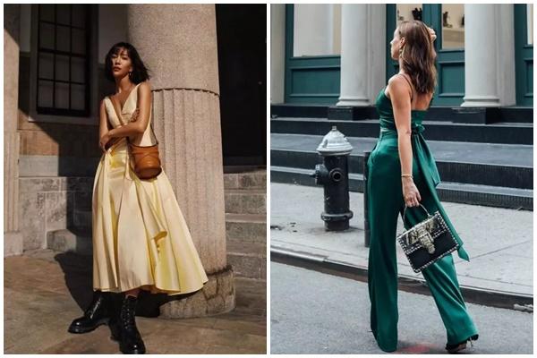 Phụ nữ trên 40 nên tham khảo Hà Tăng, Hà Hồ cách mặc chân váy đẹp-9