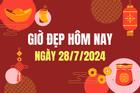 Giờ đẹp hôm nay ngày 28/7/2024 - Xem giờ tốt xấu hôm nay 28/7/2024