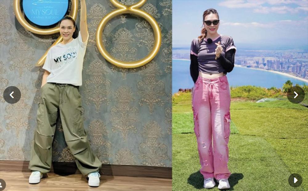 Hoà cùng tinh thần Olympic, dàn mỹ nhân lên đồ thể thao: Hồ Ngọc Hà sắm cả cây đồ trăm triệu, Mỹ Tâm đơn giản vẫn khoe được đường cong-4