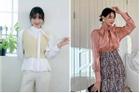 Kiểu áo blouse điệu đà giúp bạn có diện mạo hút hồn