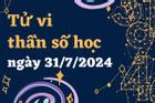 Thần số học thứ 4 ngày 31/7/2024: Số 10 nên thiền định, số 7 đừng làm việc quá sức