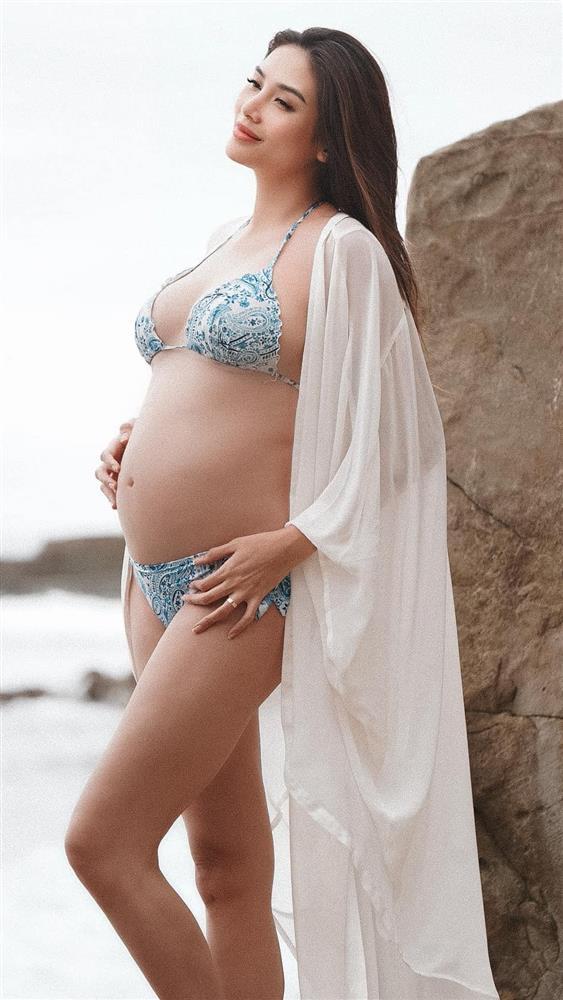 Võ Hoàng Yến xuất hiện rạng ngời trong những tháng cuối thai kỳ-6