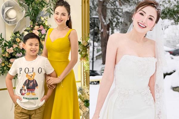 Hoa hậu Diễm Hương cùng chồng kém 2 tuổi từ Canada về Việt Nam đón Tết-2