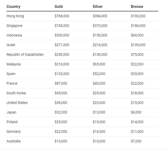 Phần thưởng VĐV giành huy chương Olympic 2024: Người được 800.000 USD, kẻ được tặng... 5 con bò-1