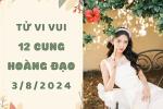 Tử vi ngày mới 12 cung hoàng đạo thứ 7 ngày 3/8: Cự Giải hao tâm tốn sức, Thiên Bình yêu chiều hết mực