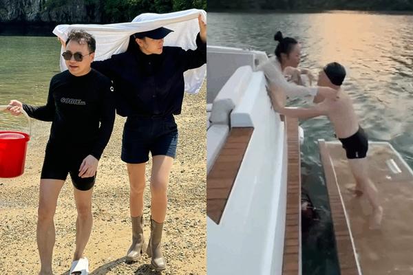 Shark Bình - Phương Oanh chăm cặp song sinh như thế nào?-9