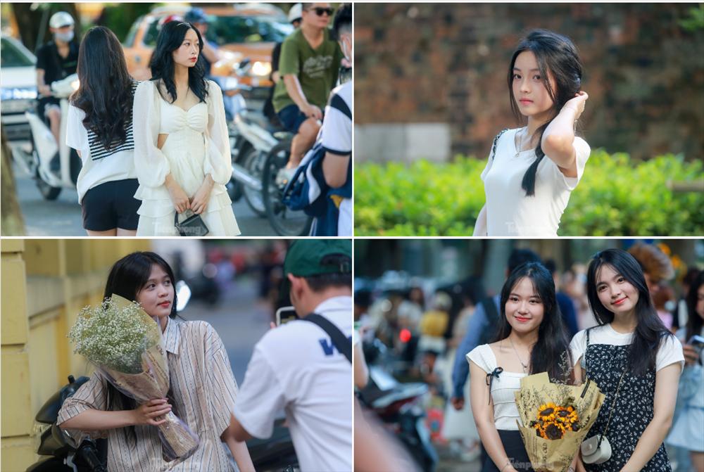 Chớm thu, con phố lãng mạn nhất Hà Nội lại cảnh 1 mét vuông 10 nàng thơ-8