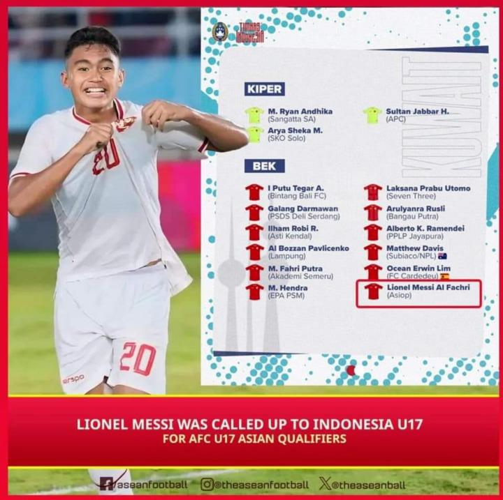 Xuất hiện Lionel Messi phiên bản Indonesia gây sốt mạng xã hội-1