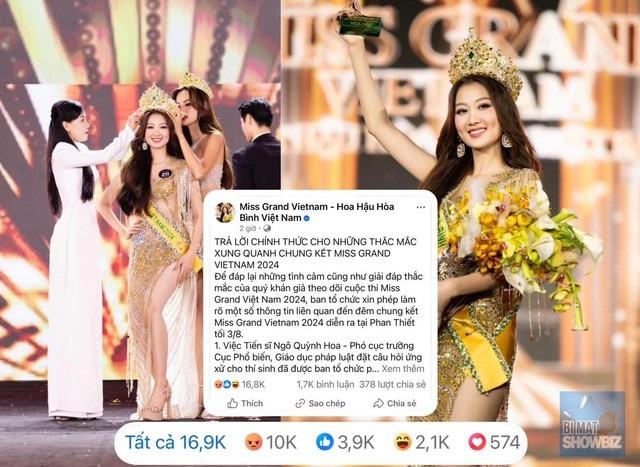 BTC Miss Grand Vietnam có động thái bất nhất về tin đồn xử ép thí sinh