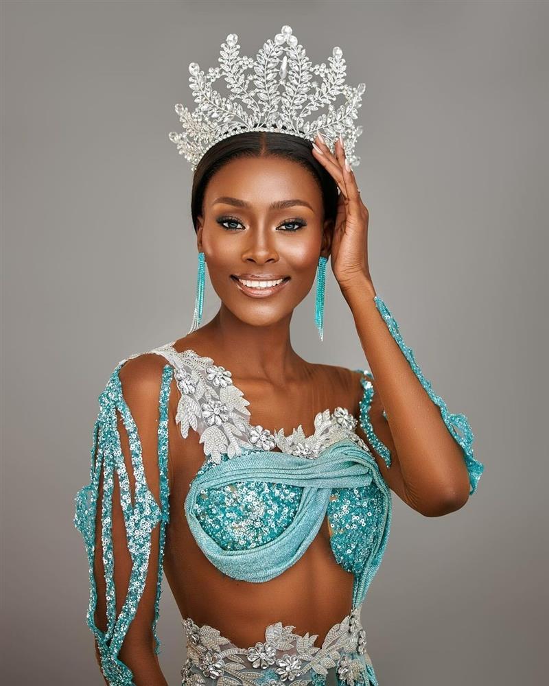 Người đẹp châu Phi cao 1,8 m nổi bật tại Hoa hậu Hoàn vũ 2024-1