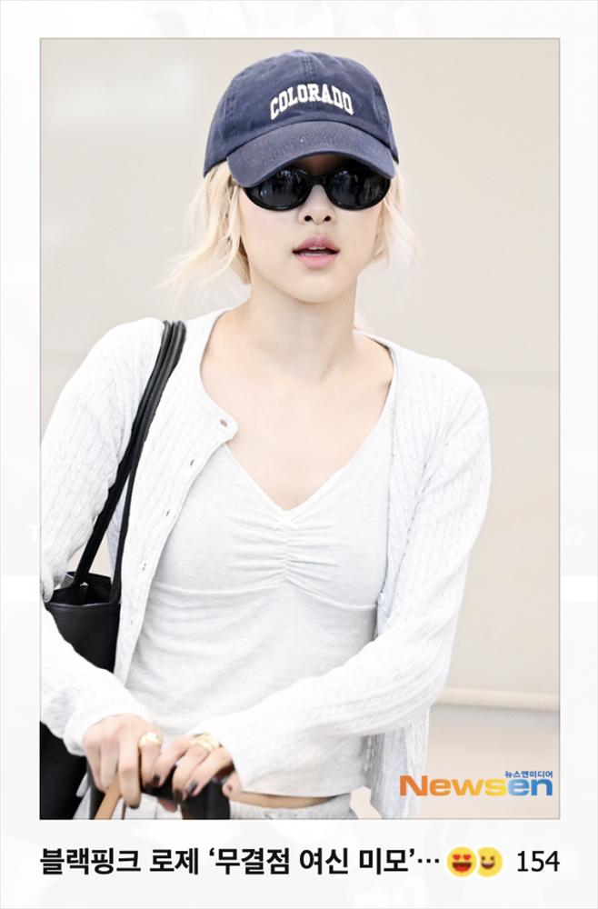 Han So Hee tóc mới đẹp đến mức hot hơn cả Rosé (BLACKPINK) ở sân bay-11